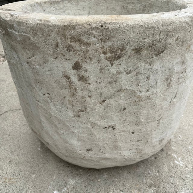Antique Limestone Trough 5926a For Sale - Image 4 of 8