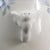 Contemporary 1970s Cheng’s White Jade Porcelain Covered Biscuit Jar With Fairy Handles-Damaged For Sale - Image 3 of 11
