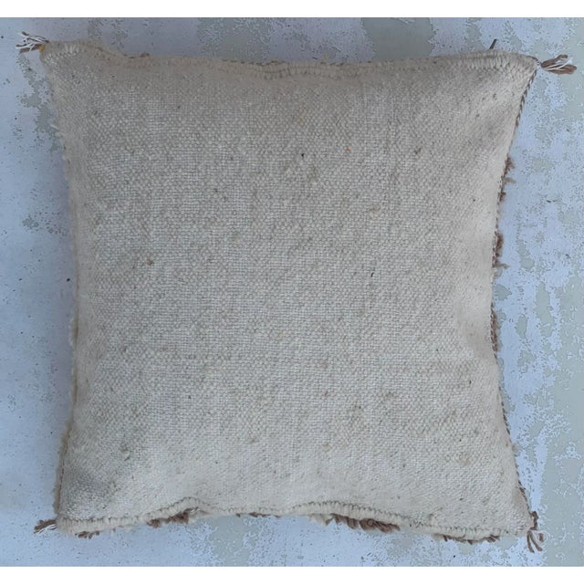 Berber Tribes of Morocco Custom Checkered Moroccan Pillow Cover For Sale - Image 4 of 6