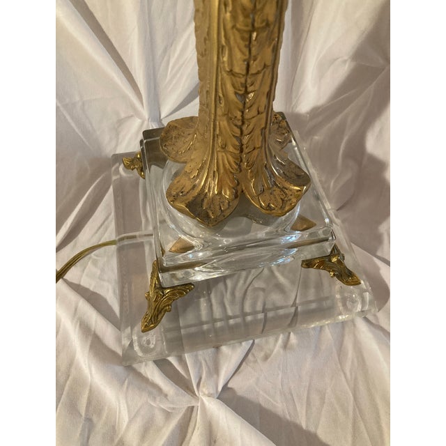 1990s Stylish Lamp With Lampshade For Sale - Image 11 of 11