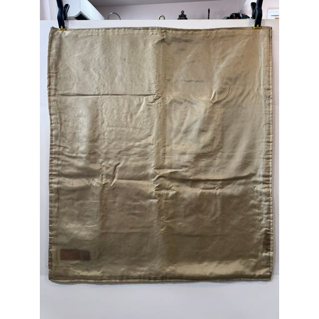 1980s Clotaire Bazile Haitian Vodou Drapo Large Sequined Beaded Flag Textile Wall Hanging For Sale - Image 12 of 16