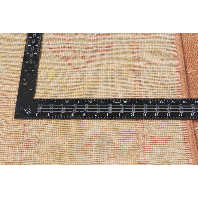 Textile Late 19th Century Turkish Oushak Rug, 09'07 X 13'00 For Sale - Image 7 of 10