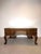 Antique Chippendale Burr Walnut Partners Desk with Glass Top For Sale - Image 8 of 8