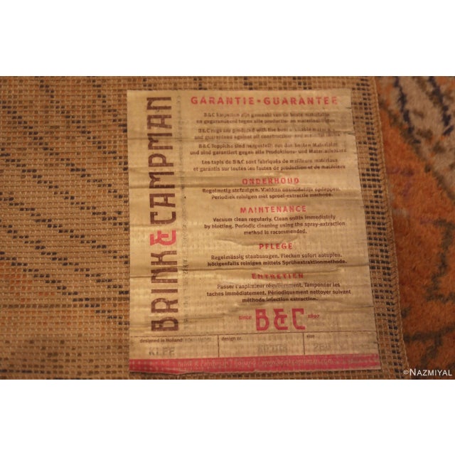 Nazmiyal Collection Vintage "Florentinische Villenviertel" Art Rug by Paul Klee for Ege For Sale - Image 10 of 10