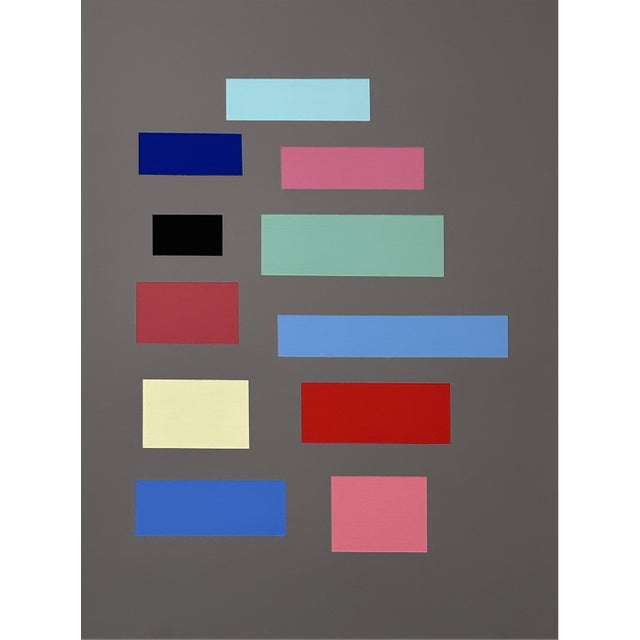 Tom McGlynn Contemporary Abstract Acrylic on Birch Panel "Road Show" by Tom McGlynn For Sale - Image 4 of 6