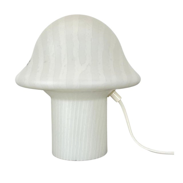 Original Glass Mushroom Zebrano Desk Light No2 from Peill & Putzler, Germany, 1970s For Sale - Image 15 of 15
