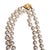 American Vintage Pearl Necklace With Gold Tone Clasp For Sale - Image 3 of 4