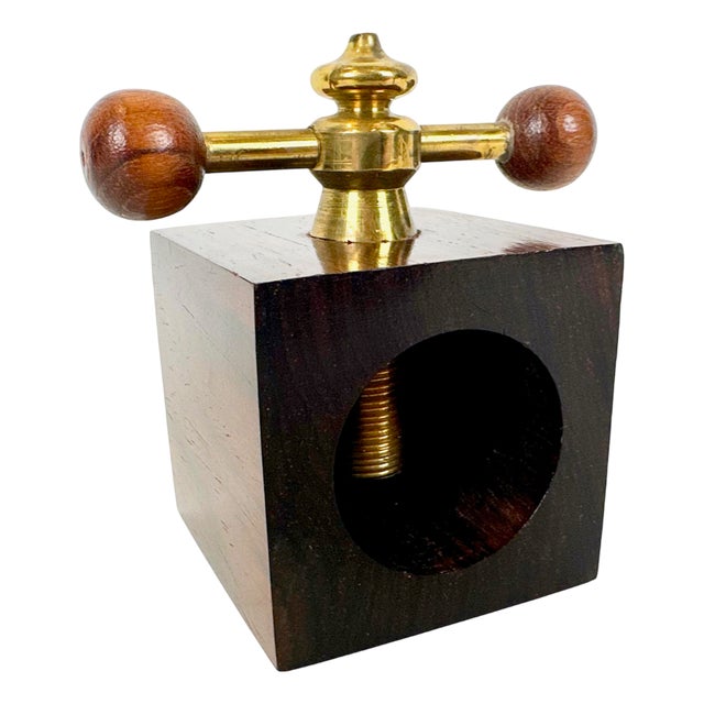 Mid-Century Modern Cube Rosewood Nutcracker, Denmark, 1960s For Sale