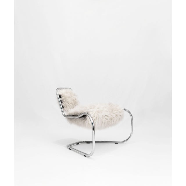 Curvy Armchair by Luca Pasqualotti for Seconda Giovinezza For Sale - Image 10 of 11