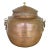 Large Antique Lidid Copper Pot/Cauldron Made in Turkey For Sale