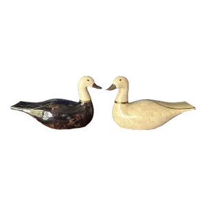 Pair of Maitland-Smith Duck Bookends