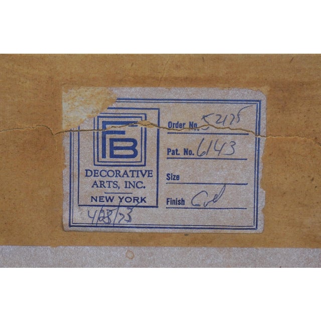 Friedman Brothers Colonial Williamsburg Gold Leaf Mirror For Sale - Image 11 of 11