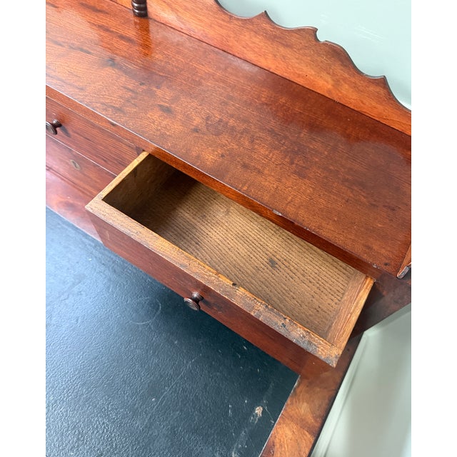 Antique Mahogany Tiered Desk For Sale - Image 12 of 18