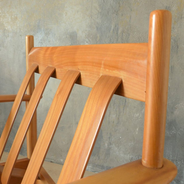 Blue Mid-Century Armchair by Grete Jalk for France & Son, 1950s For Sale - Image 8 of 16