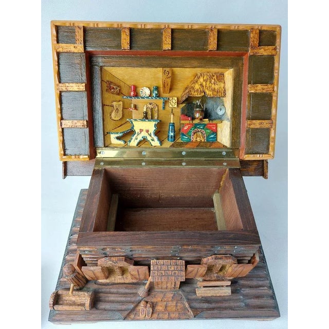 Brown Black Forest Chalet with Rocket Stones For Sale - Image 8 of 12