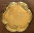 Antique 18th Century English George III Footed Brass Tray For Sale - Image 12 of 15