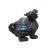 Chinese Distressed Brown Black Marks Fengshui Dragon Turtle Figure For Sale - Image 4 of 6