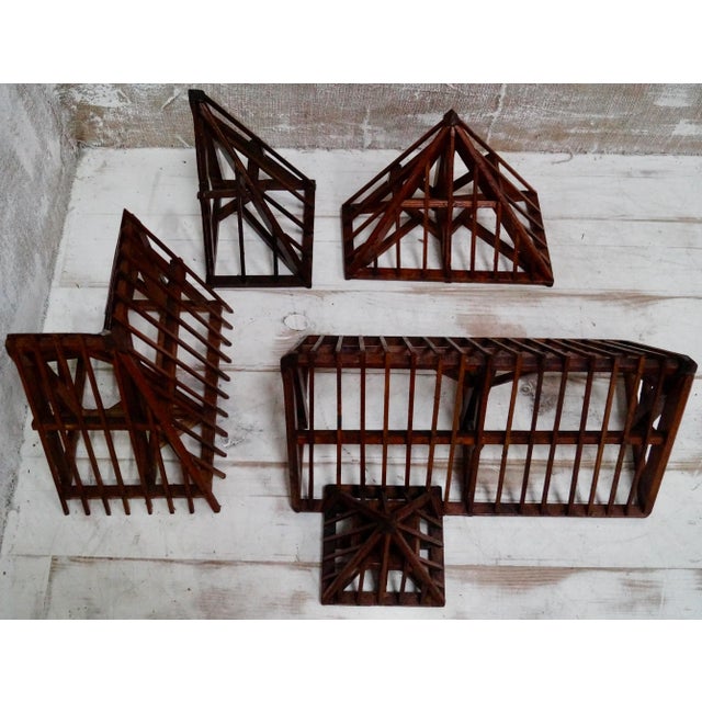 Vintage Architectural Models, 1920s, Set of 4 For Sale - Image 14 of 14