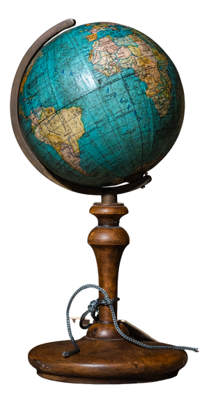 Globe from J. Forest Fils, 1890s