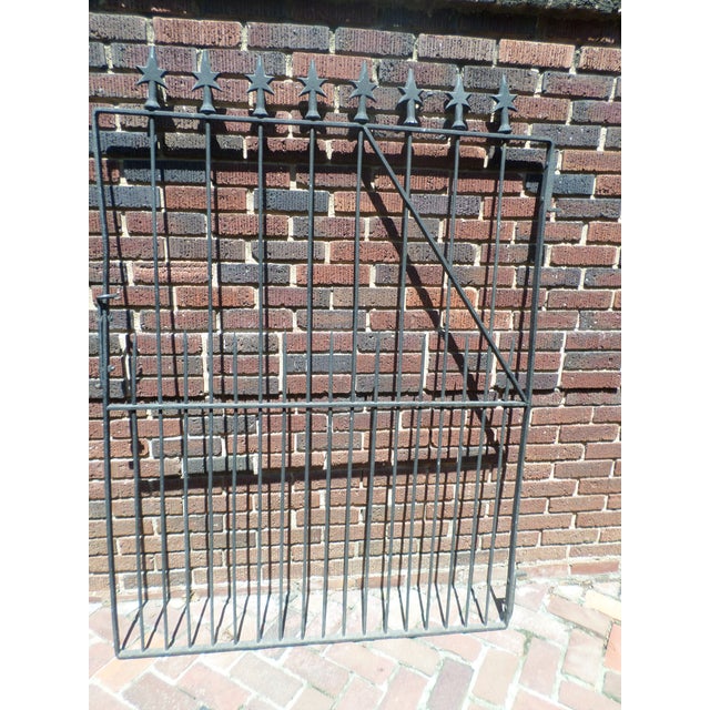 Late 18th Century Antique Wrought Iron Gate For Sale - Image 10 of 10