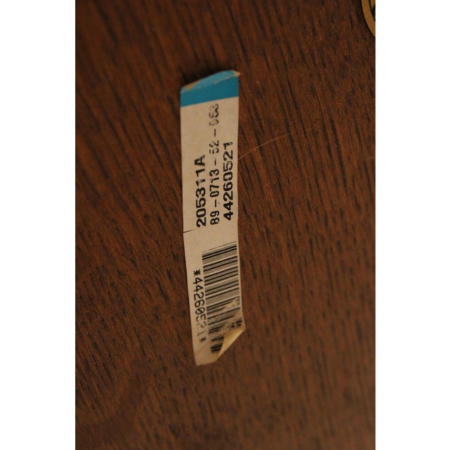 Stickley Mission Collection Oak Round Pedestal Dining Table For Sale - Image 16 of 18