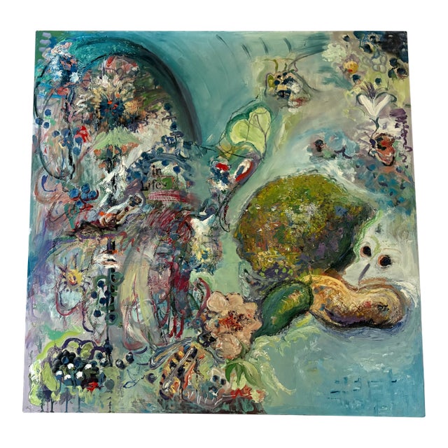 "Life", Original Oil Paintinsg, by Van Ness For Sale