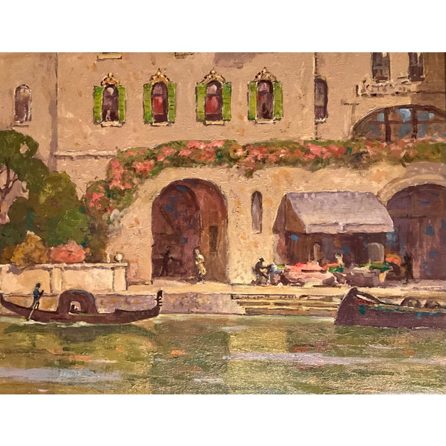 Dana Bartlett 1882 -1957 Afternoon In Italy Original Oil on Canvas Framed signed lower left. provenance Redfern Gallery...