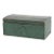 Large Antique Green Painted Decorative Box, 19th Century For Sale