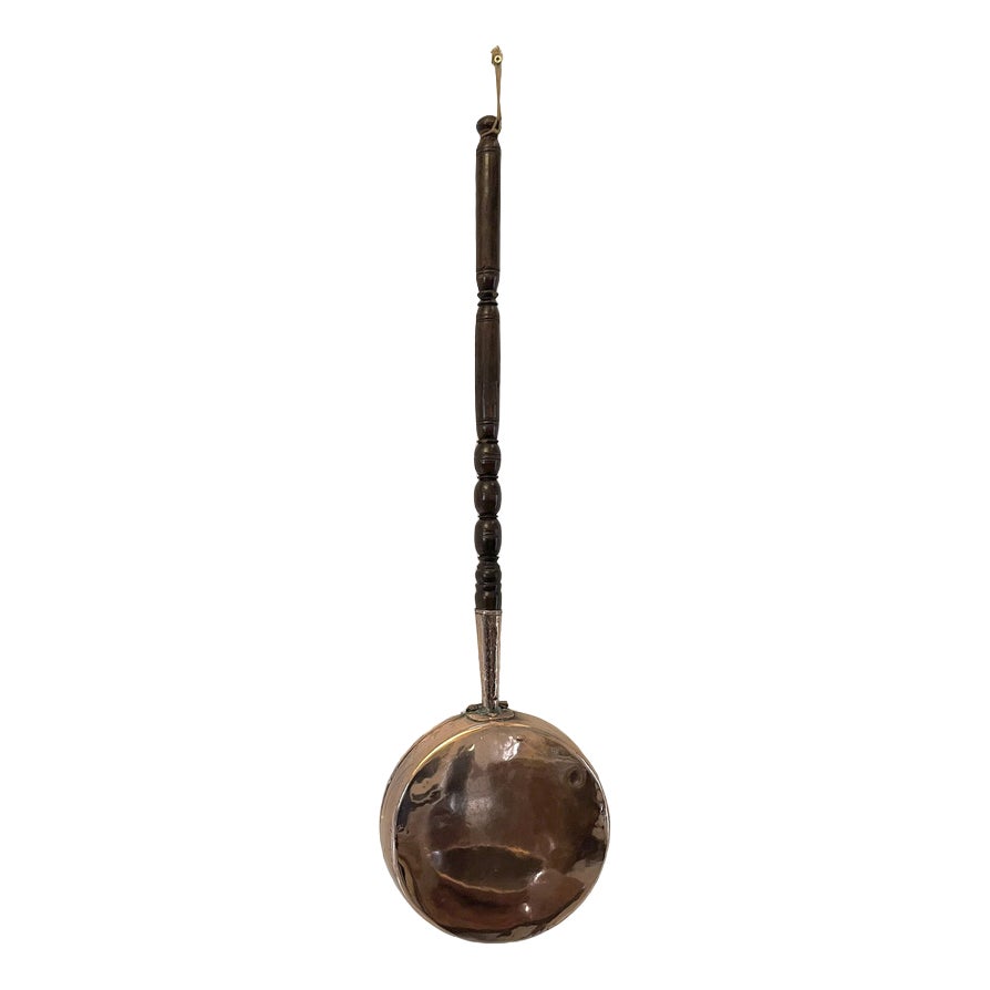 Antique George III Copper Chestnut Roaster, 1800s | Chairish