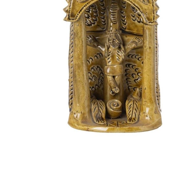 Crucifix and Oratory Sculptures from Rosa Ramalho, Set of 2 For Sale - Image 3 of 6