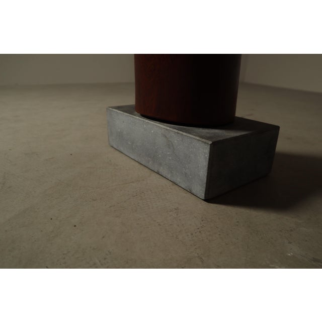 Begga d'Haese, Large Sculpture, 1985, Afzelia Wood For Sale - Image 15 of 16