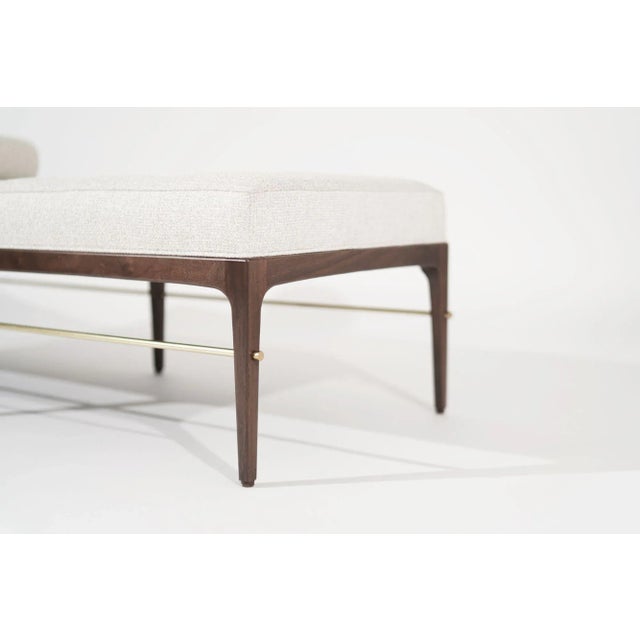 Linear Daybed in Special Walnut Series 72 by Stamford Modern For Sale - Image 9 of 12