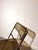 Chrome and Acrylic Folding Chair by Giancarlo Piretti For Sale - Image 5 of 6