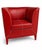 Contemporary Cub Chair in Leather and Wood by Christophe Perichon For Sale - Image 3 of 7