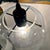Black Visual Comfort Contemporary Glass Globe Pendants, Pair For Sale - Image 8 of 12
