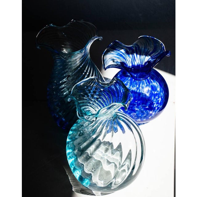 Murano Glass Vases by Mariana Iskra, Set of 3 For Sale - Image 6 of 8