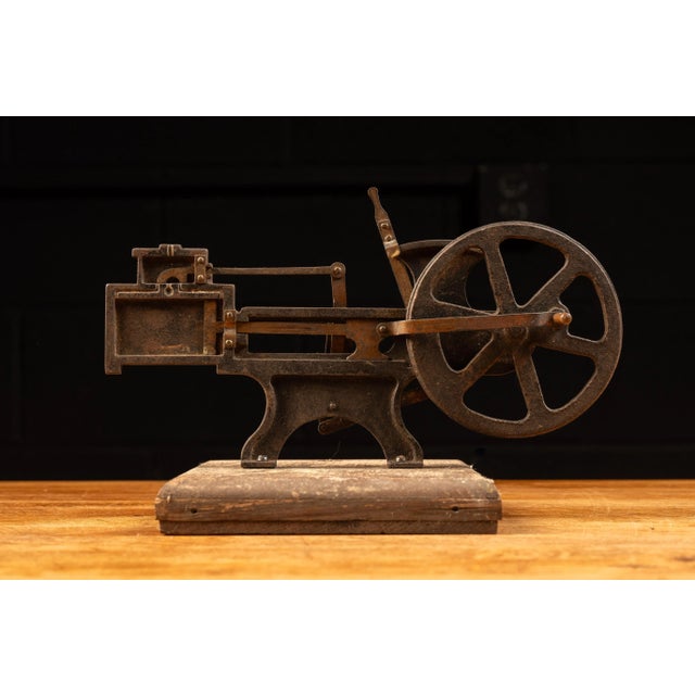 c. 1900s; L.E. Knott Apparatus Co. - Boston Antique piston cutaway demonstrator created by Knott Apparatus Co., a...