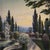 Italian Artist, Landscape, Early 20th Century, Oil on Canvas For Sale - Image 8 of 17