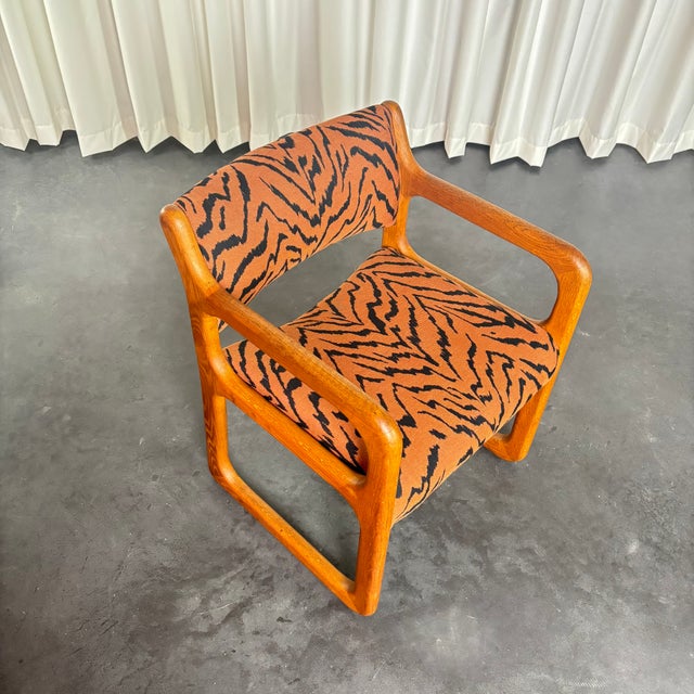 Vintage Scandinavian Teak Sled Chairs, 1960s, Set of 4 For Sale - Image 11 of 13