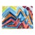 1980’s Original Abstract Expressionist Chevron Watercolor Painting For Sale