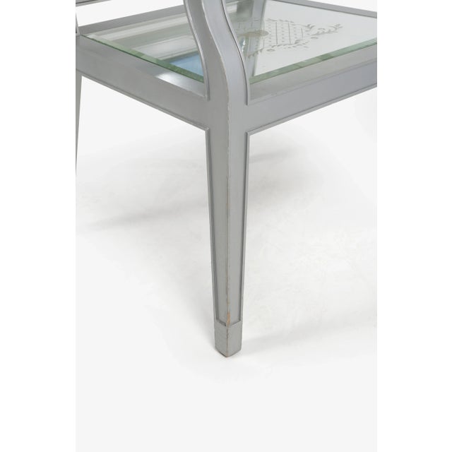 Custom Phillip Starck Mirrored Louis XVI Style Chairs, Cliff Hotel San Francisco - A Pair For Sale - Image 9 of 11