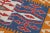 Orange 1960s Tribal Orange Hand Knotted Kilim Rug For Sale - Image 8 of 8