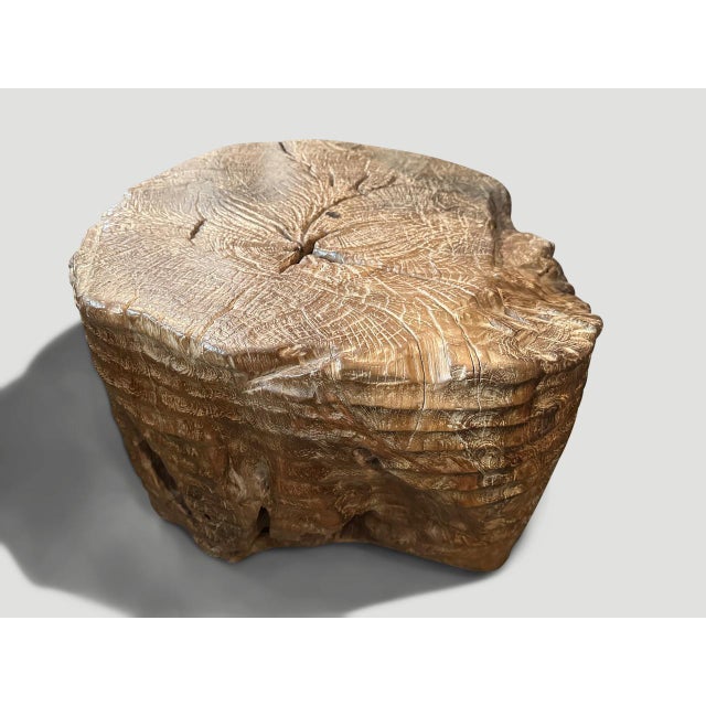 Andrianna Shamaris Magnificent Teak Wood Coffee Table For Sale - Image 4 of 18