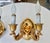Brass Pair French Empire Style Brass Swan Wall Sconces For Sale - Image 8 of 15
