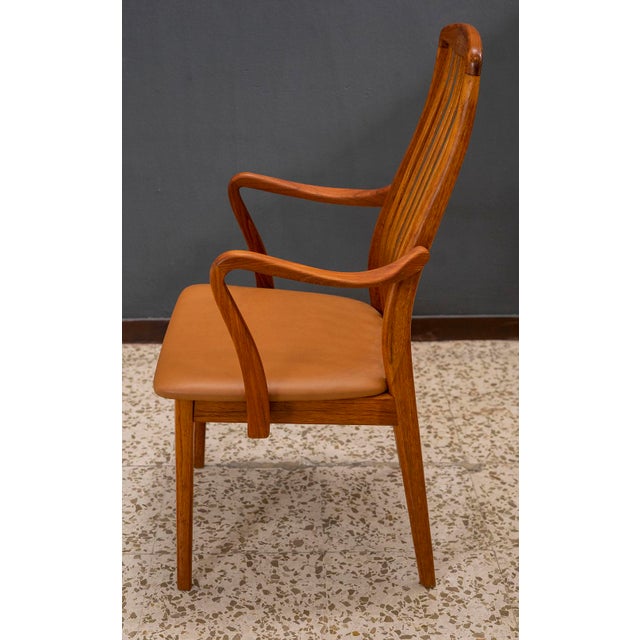 1970s Dining Chairs by Preben Schou Andersen for Schou Andersen Møbelfabrik, Denmark, 1970s, Set of 2 For Sale - Image 5 of 9
