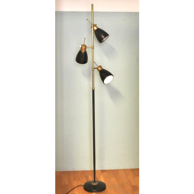 French Three-Light Floor Lamp from Monix, 1950s For Sale - Image 13 of 13