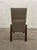 Metal Newly Upholstered David Edward Modern High Back Chair For Sale - Image 7 of 11
