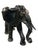 Vintage Patinated Bronze Elephant Sculpture For Sale - Image 4 of 12