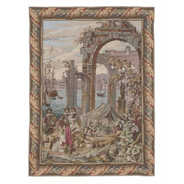 This tapestry is fully lined incorporating a sleeve along the top for hanging with a Hines hanging rod. Alternatively,...