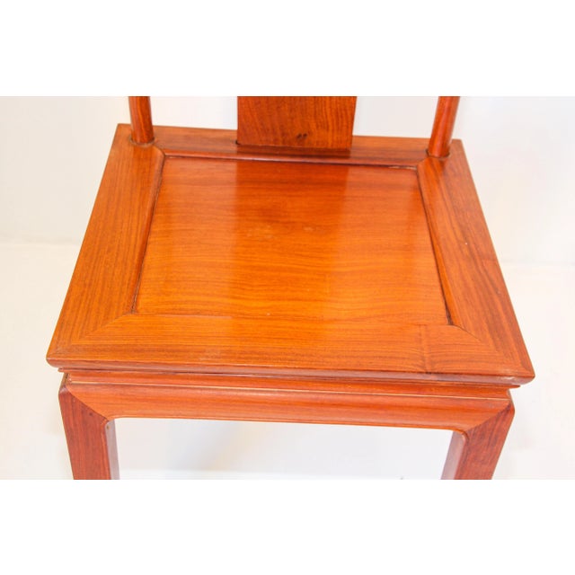 1950s Vintage Chinese Side Chair For Sale - Image 9 of 13